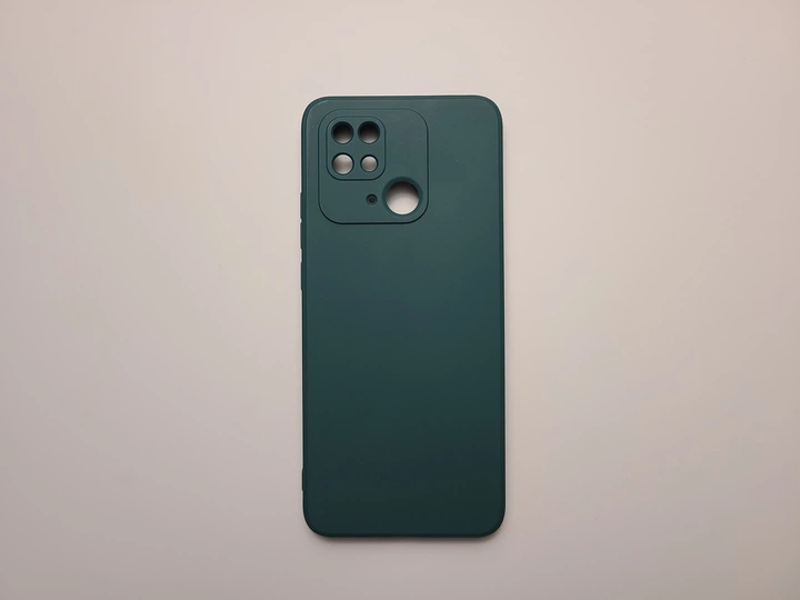 Чохол TPU Matte для Xiaomi Redmi 10C, Poco C40 бампер зелений - Фото 1 Чохол TPU Matte для Xiaomi Redmi 10C, Poco C40 бампер зелений - зображення 1
