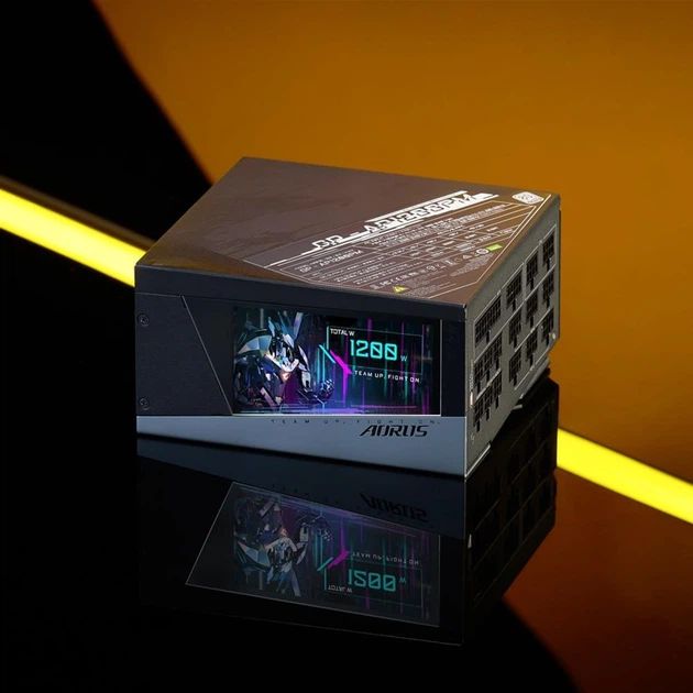 Zasilacz Gigabyte Aorus P1200W 80+ Platinum Modular (GP-AP1200PM) - Zdjęcie 14 Zasilacz Gigabyte Aorus P1200W 80+ Platinum Modular (GP-AP1200PM) - obraz 14