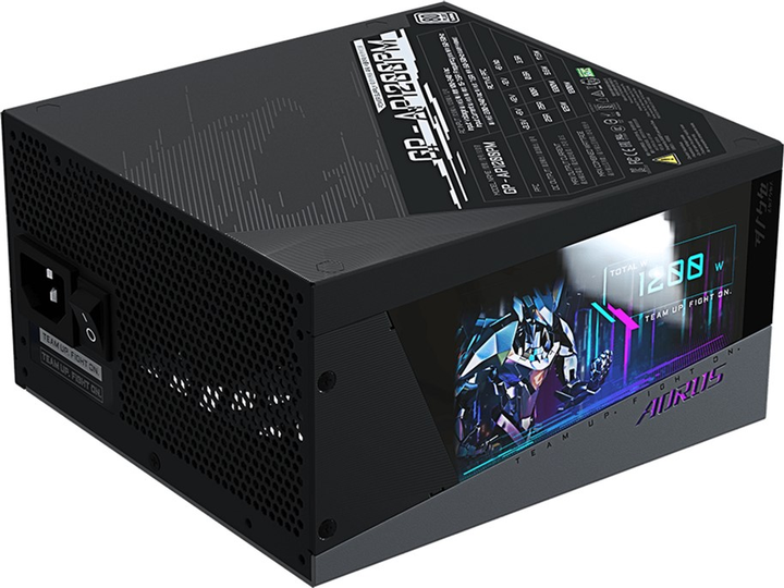 Блок питания Gigabyte Aorus P1200W 80+ Platinum Modular (GP-AP1200PM) - изображение 1
