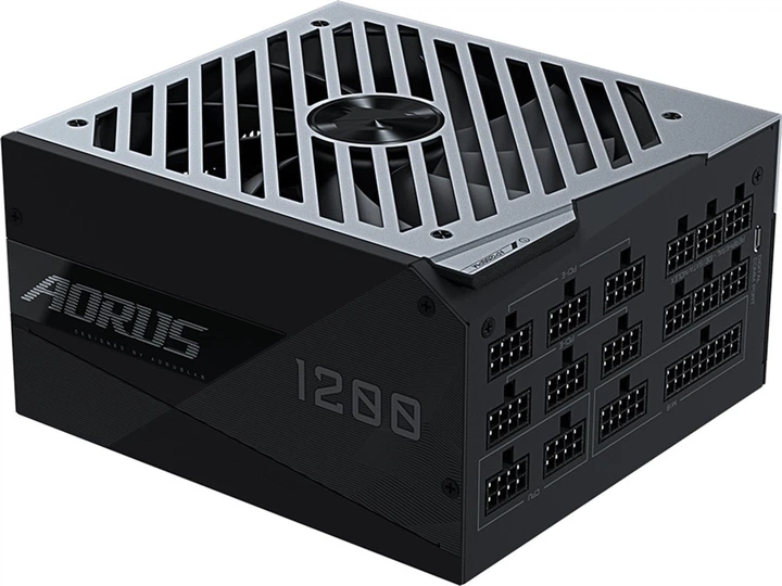Zasilacz Gigabyte Aorus P1200W 80+ Platinum Modular (GP-AP1200PM) - Zdjęcie 6 Zasilacz Gigabyte Aorus P1200W 80+ Platinum Modular (GP-AP1200PM) - obraz 6