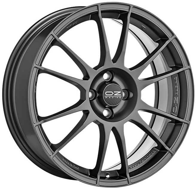 Диски OZ Racing Ultraleggera 7x15 4x100 ET37 DIA68 (matt graphite ...