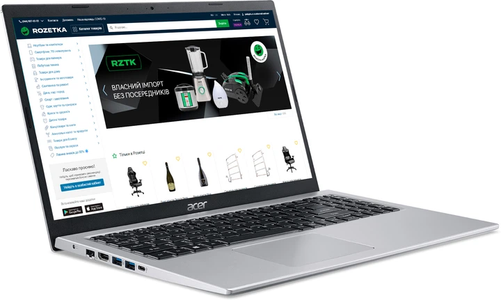 Ноутбук Acer Aspire 5 A515-56G-59YJ (NX.AT2EU.00N) Pure Silver