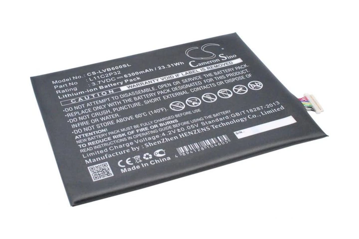 Акумулятор Cameron Sino L11C2P32 до планшета Lenovo S6000 B6000F A10-70 A7600 (6300 mAh) High Copy - зображення 2
