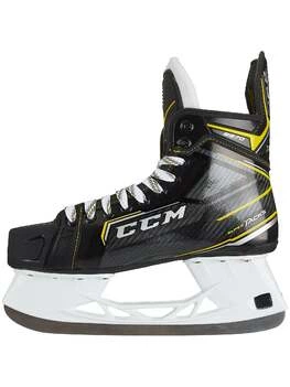 Коньки CCM TACKS 9370 SR взрослые, Размер 11.5 D (46,5), черный/желтый, T9370-SR-115D - изображение 3
