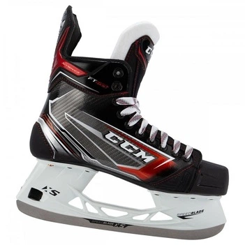 Коньки CCM JETSPEED FT460 SR взрослые, Размер 9.5 D (43,5), черный/красный, JS460-SR-95D - изображение 3