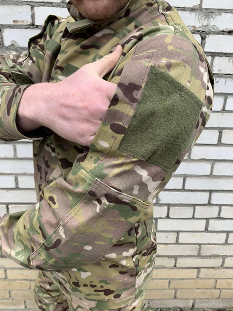 Мужской армейский костюм мультикам для ВСУ (ЗСУ) Tactical тактическая форма Турция 56 р 7162 - изображение 2