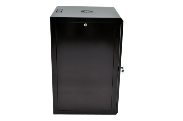Шафа серверна настінна CMS 19" 18U 907х600х600мм (В*Ш*Г) розбірний чорний UA-MGSWL186B - зображення 5