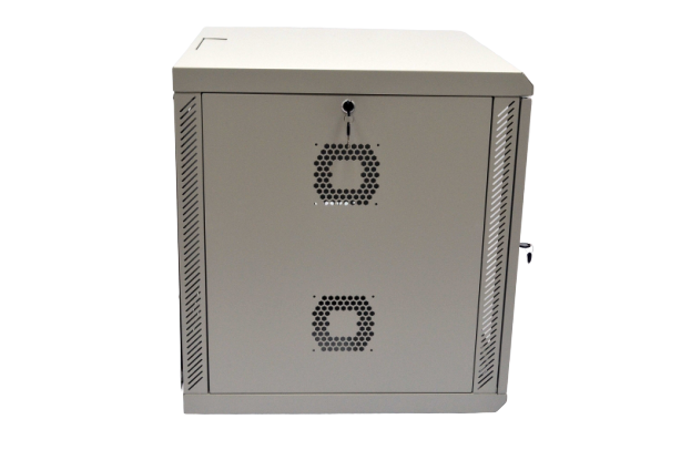 Шафа серверна настінна Net-server 19", 18U, 907х600х600мм (В*Ш*Г), розбірна, сірий, UA-MGSWA186G - зображення 4