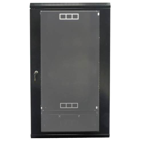 Шкаф серверный настенный Net-server 19" 21U 1040х600х600мм (В*Ш*Г) разборной черный UA-MGSWA216B - изображение 4