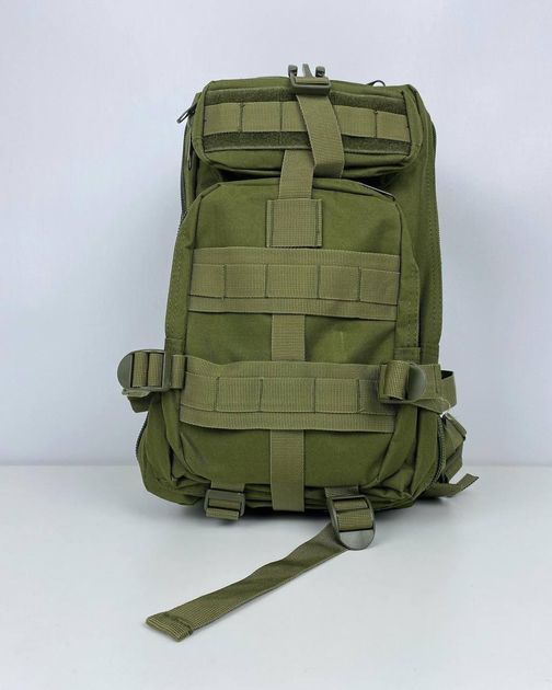 Рюкзак тактический 26 л. олива SWAT - изображение 2