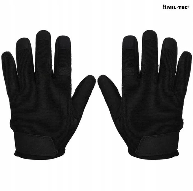 Тактические перчатки Combat Touch Mil-Tec® Black S - изображение 2