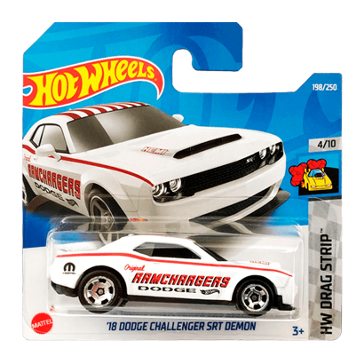 Машинка Базовая Hot Wheels '18 Dodge Challenger SRT Demon HCV31