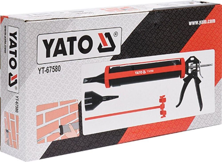 Пистолет для затирки швов YATO YT-67580 со сменными насадками - изображение 4