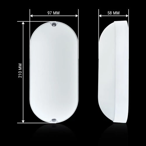 Светильник светодиодный ЖКХ Biom MPL-О18-6 18Вт 6000К, овал - изображение 4