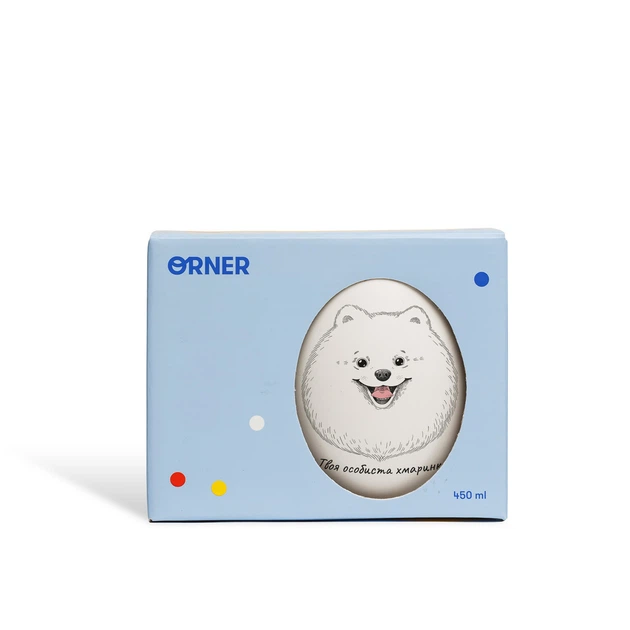 Кружка керамическая Orner «Шпиц» 450 мл (orner-0870) - изображение 2