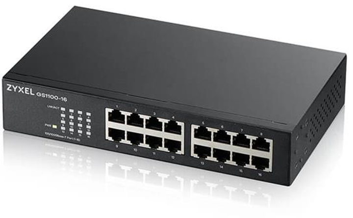 Коммутатор Zyxel GS1100-16 (GS1100-16-EU0103F) – фото, отзывы ...