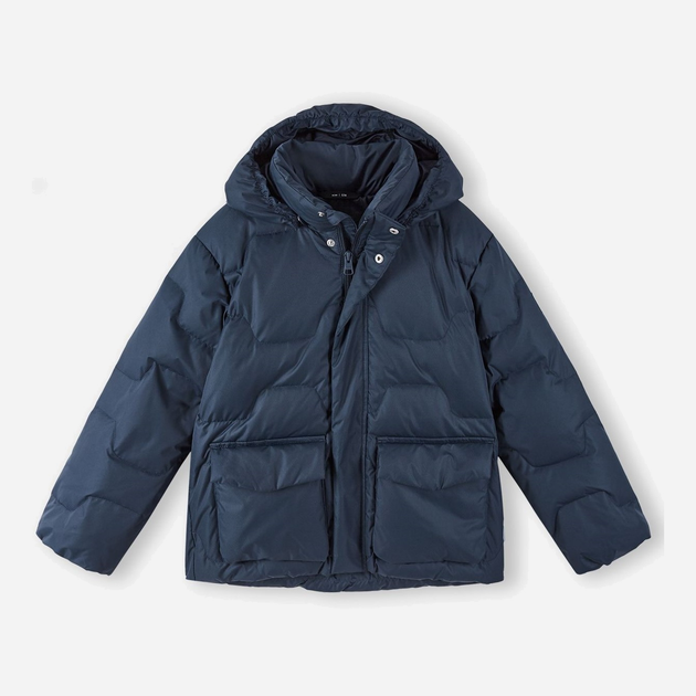 Акція на Дитяча зимова термо куртка для хлопчика Reima Pellinki 5100082A-6980 128 см від Rozetka