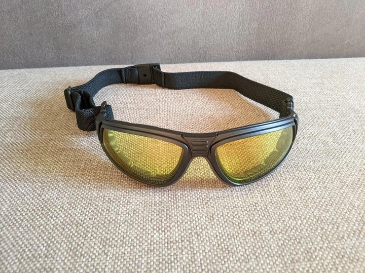 Защитные очки Pyramex XSG (amber) Anti-Fog, жёлтые - изображение 1