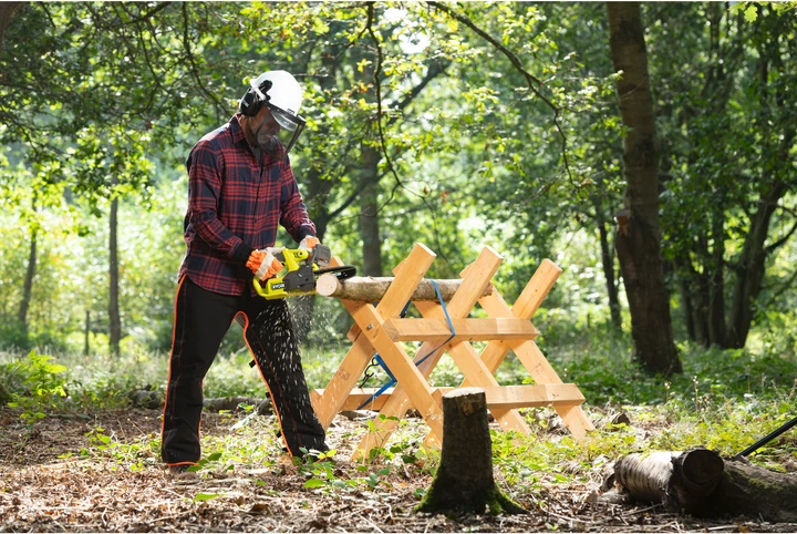 Piła łańcuchowa Ryobi RY18CS20A-0 akumulatorowa ONE+ 18V 20 cm (bez akumulatora i ładowarki) (5133005414) - obraz 10