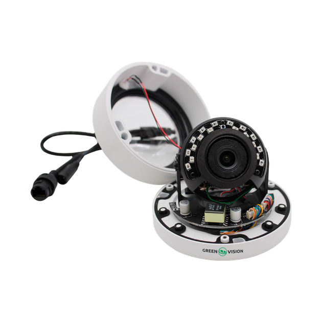 Зовнішня IP-камера GreenVision GV-160-IP-M-DOS50VM-30H-SD POE 5MP (Ultra) - Фото 3 Зовнішня IP-камера GreenVision GV-160-IP-M-DOS50VM-30H-SD POE 5MP (Ultra) - изображение 3