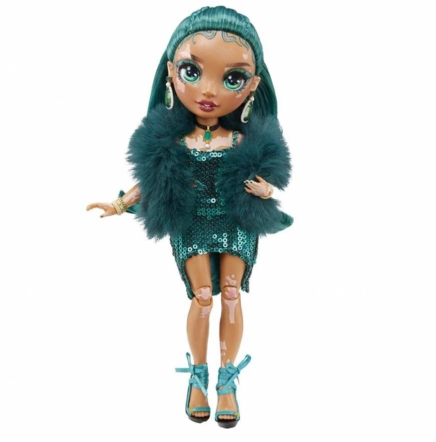 Кукла Rainbow High 4 серия Jewel Richie - Рейнбоу Хай Джуэл Ричи, с аксессуарами (Кукла с витилиго) - 578314 - изображение 5