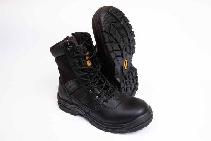 Берці тактичні. Чоловічі ультралегкі бойові черевики Мaxsteel Hi-legs Black 40 (258мм) чорні - зображення 1