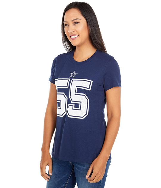 Dallas Cowboys Womens Leighton Vander Esch #55 Pink Jersey