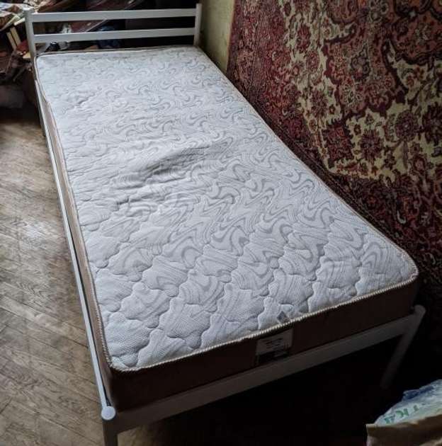 Кровать металлическая Comfort 200х80 см Белый – купить онлайн на ROZETKA