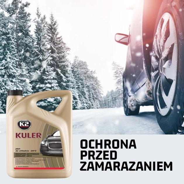 Płyn do chłodnic K2 Kuler -35°C niebieski 5 L (5906534006011) - obraz 3