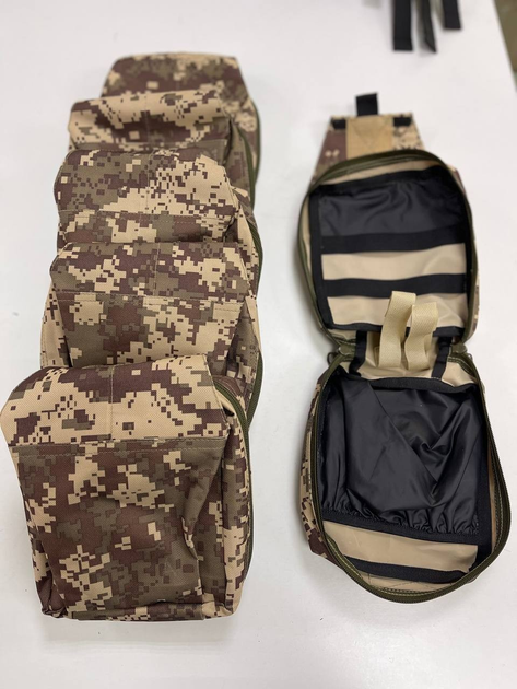 Тактический подсумок Аптечка HIMARS стандарт НАТО пиксель Tactical medical pouch - изображение 1