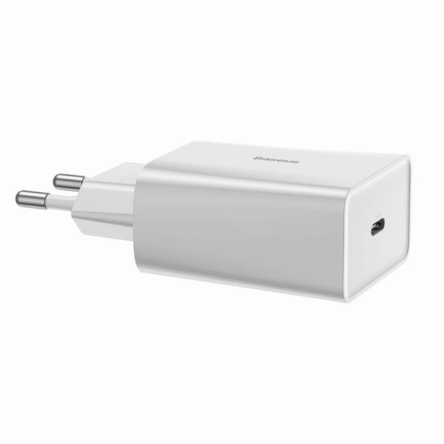 Мережевий зарядний пристрій Baseus Speed ​​Mini Quick Charger 1C на 20W (CCFS-SN02) White - зображення 10