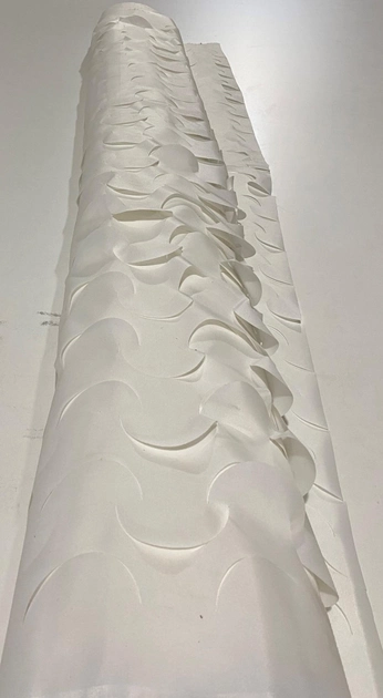 Маскувальна сітка Зимовий камуфляж Біла, погонний метр (ширина 1,4 м.) - зображення 1