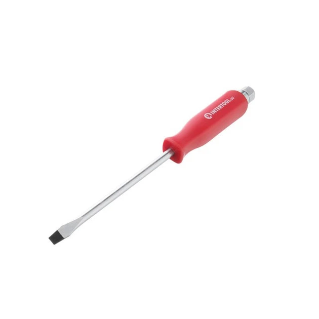 Отвертка ударная SL8x150мм INTERTOOL HT-0484 - Фото 1 Отвертка ударная SL8x150мм INTERTOOL HT-0484 - изображение 1