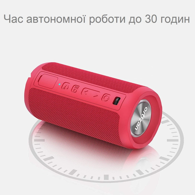 Портативная Колонка акустическая система Ortizan X10 Red - изображение 3