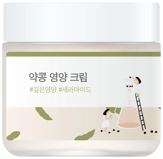 Поживний крем із екстрактом чорних соєвих бобів ROUND LAB Soybean Nourishing Cream 80 ml - Фото 1 Поживний крем із екстрактом чорних соєвих бобів ROUND LAB Soybean Nourishing Cream 80 ml - зображення 1