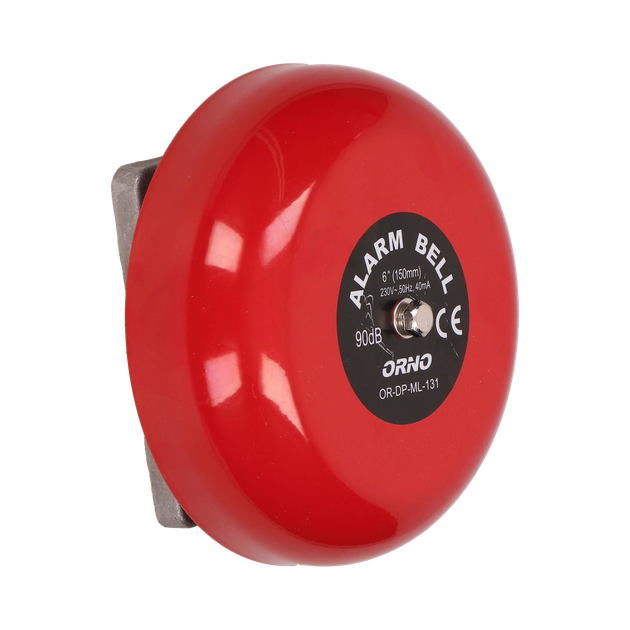 Дзвінок ALARM BELL червоний 220V OR-DP-ML-131 ORNO - зображення 2