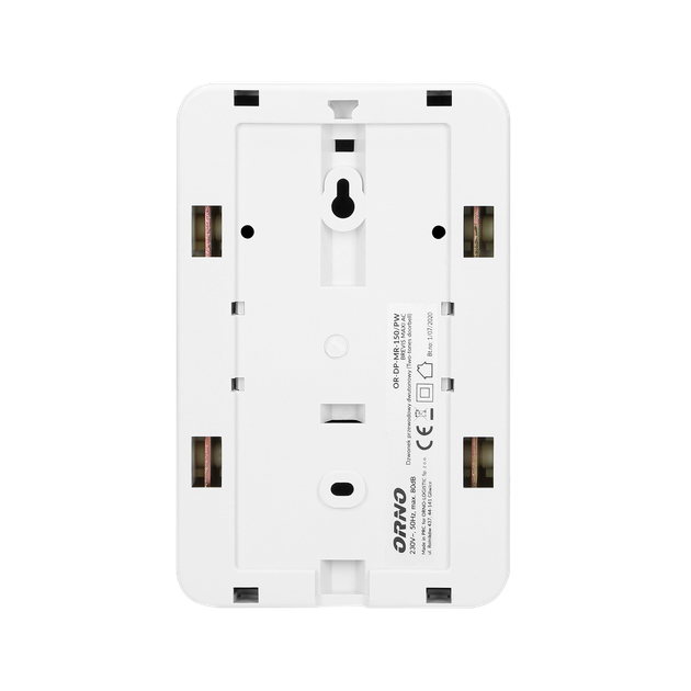 Дзвінок BREVIS MAXI AC 2тоновий OR-DP-MR-150/PW ORNO - Фото 4 Дзвінок BREVIS MAXI AC 2тоновий OR-DP-MR-150/PW ORNO - зображення 4