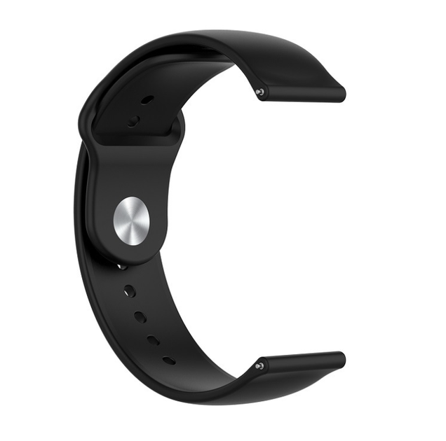 Ремешок CDK для Xiaomi Amazfit Bip U / U Pro | 20mm Silicone Sport Band (011908) (black) - Фото 2 Ремешок CDK для Xiaomi Amazfit Bip U / U Pro | 20mm Silicone Sport Band (011908) (black) - изображение 2