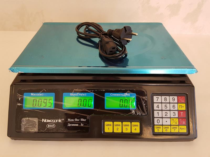 Торговые весы Nokasonic NK 50 кг – фото, отзывы, характеристики в ...