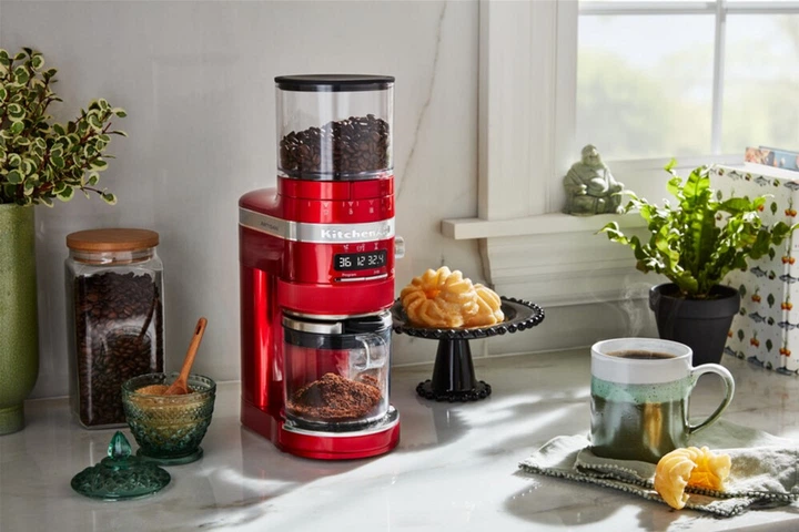 Кофемолка KitchenAid Artisan 5KCG8433ECA карамельное яблоко - изображение 13
