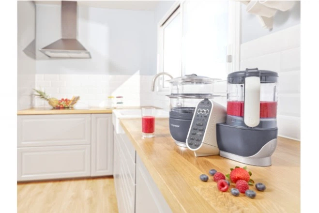 Блендер-пароварка Nutribaby+ Babymoov grey - зображення 3