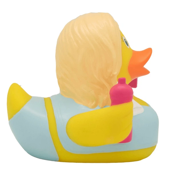 Утка Фитнес девушка FunnyDucks резиновая L1279 - Фото 4 Утка Фитнес девушка FunnyDucks резиновая L1279 - изображение 4