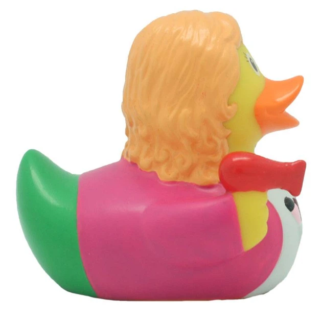 Качка Перукар FunnyDucks гумова L2047 - Фото 5 Качка Перукар FunnyDucks гумова L2047 - зображення 5