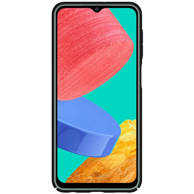 Карбонова накладка Nillkin Camshield (шторка на камеру) Samsung Galaxy M33 5G Чорний / Black - зображення 2