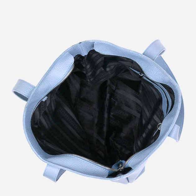 Сумка шопер жіноча шкіряна Shvigel leather-16361 Блакитна - изображение 5