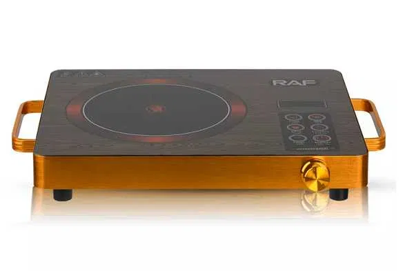 Плита инфракрасная одноконфорочная электрическая кухонная RAF R 8004 3500 Вт с сенсорным управлением - изображение 3