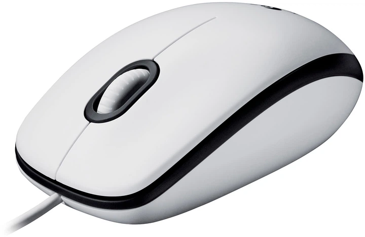 Mysz Logitech M100 USB biała (910-005004) - Zdjęcie 1 Mysz Logitech M100 USB biała (910-005004) - obraz 1