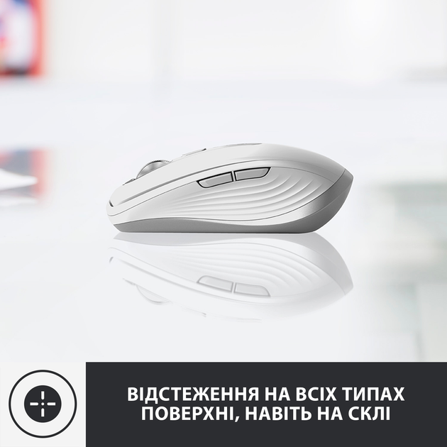 Мышь Logitech MX Anywhere 3 for Mac Pale Grey (910-005991) - изображение 4