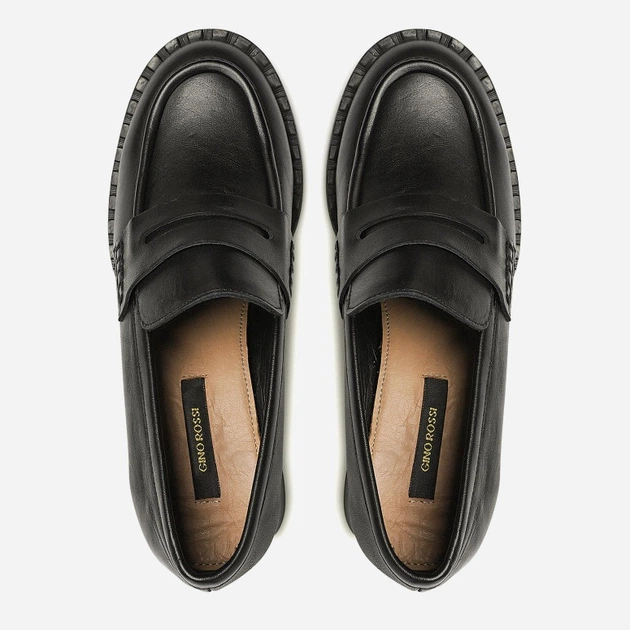 Loafersy damskie Gino Rossi 222FW46 38 24,8 cm Czarne (5904862013688) - obraz 4