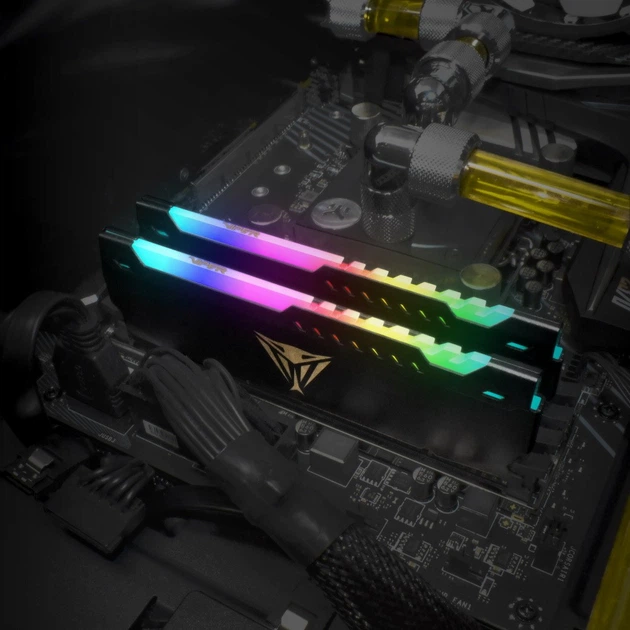 Pamięć RAM Patriot DDR4-3200 32768MB PC4-25600 (zestaw 2x16384) Viper Steel RGB (PVSR432G320C6K) - obraz 7